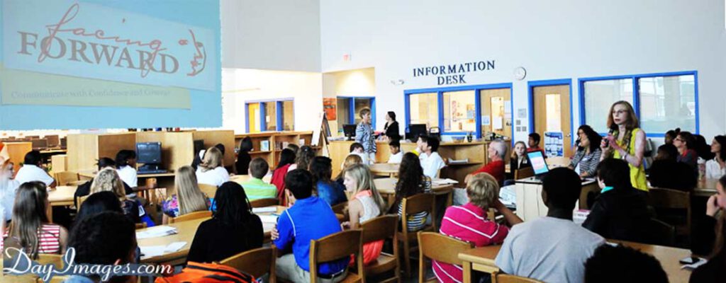 Presentation to school